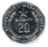 20 ariary 20
