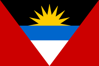Nationella flagga, Antigua och Barbuda