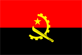 Nationella flagga, Angola