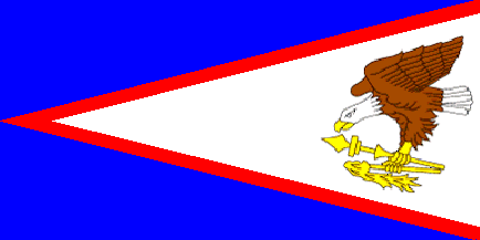 Nationella flagga, Amerikanska Samoa