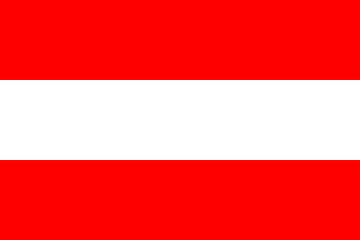 Nationella flagga, Österrike