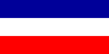 Nationella flagga, Serbien