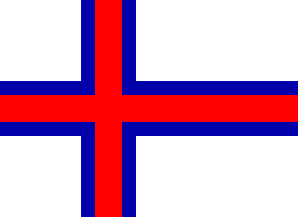 Nationella flagga, Faroe Islands