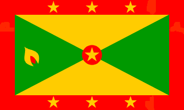Nationella flagga, Grenada