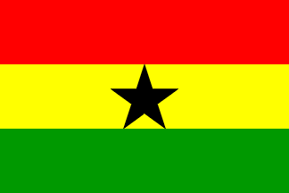 Nationella flagga, Ghana