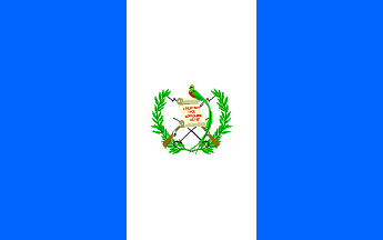 Nationella flagga, Guatemala