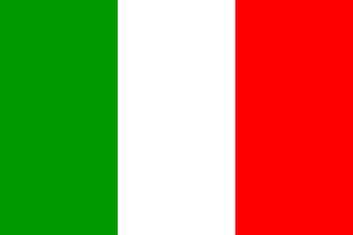 Nationella flagga, Italien