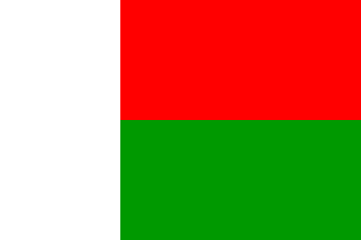 Nationella flagga, Madagascar