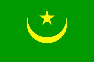 Nationella flagga, Mauretanien