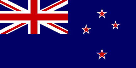 Nationella flagga, Nya Zeeland