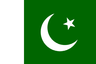 Nationella flagga, Pakistan