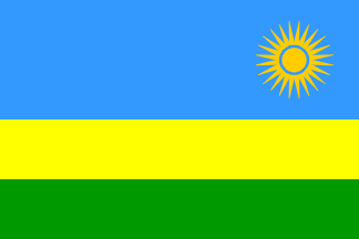 Nationella flagga, Rwanda