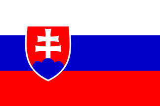 Nationella flagga, Slovakien