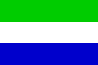 Nationella flagga, Sierra Leone