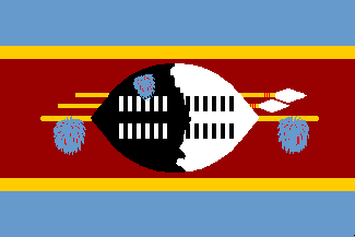 Nationella flagga, Swaziland