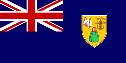 Nationella flagga, Turks-och Caicosöarna