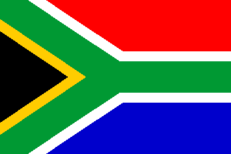 Nationella flagga, Sydafrika