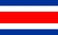 Nationella flagga, COSTA RICA