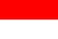Nationella flagga, Indonesien