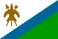 Nationella flagga, Lesotho