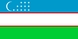 Nationella flagga, Uzbekistan